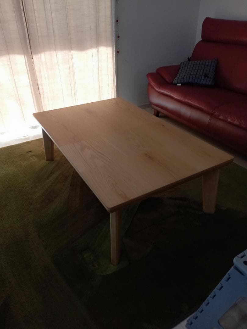 【香川産】『ちょっとクセのある子です』コタツテーブル　ドルチェNA　120㎝