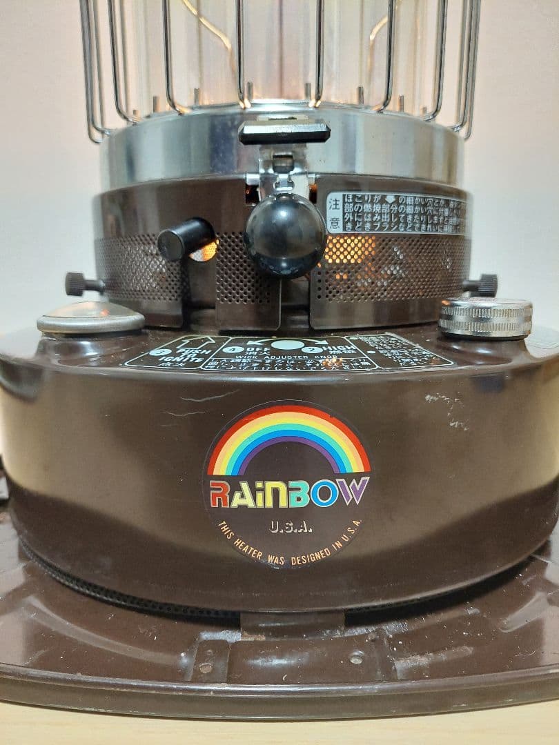 値下　トヨトミレインボーストーブ　USA　RB-2形 　芯交換済　昭和レトロ