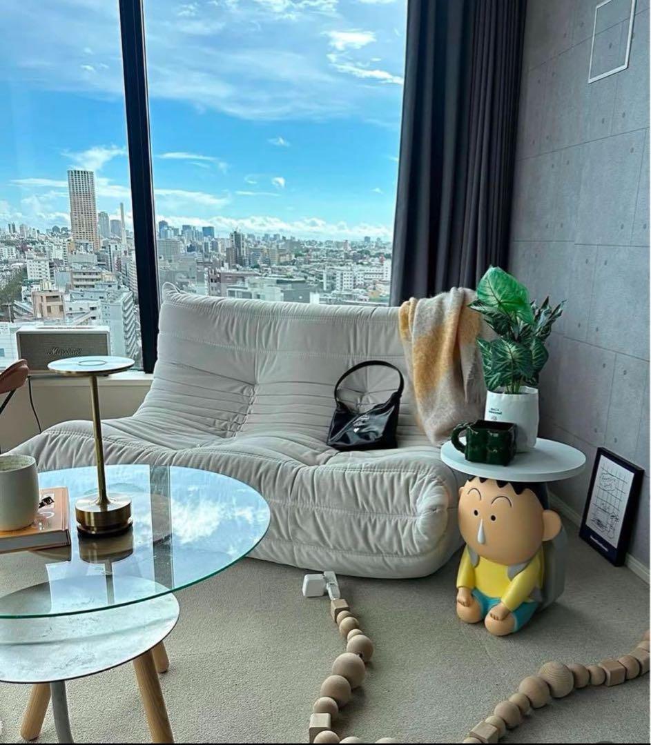 【SNS大人気】　クレヨンしんちゃん ボーちゃん サイドテーブル 机 家具