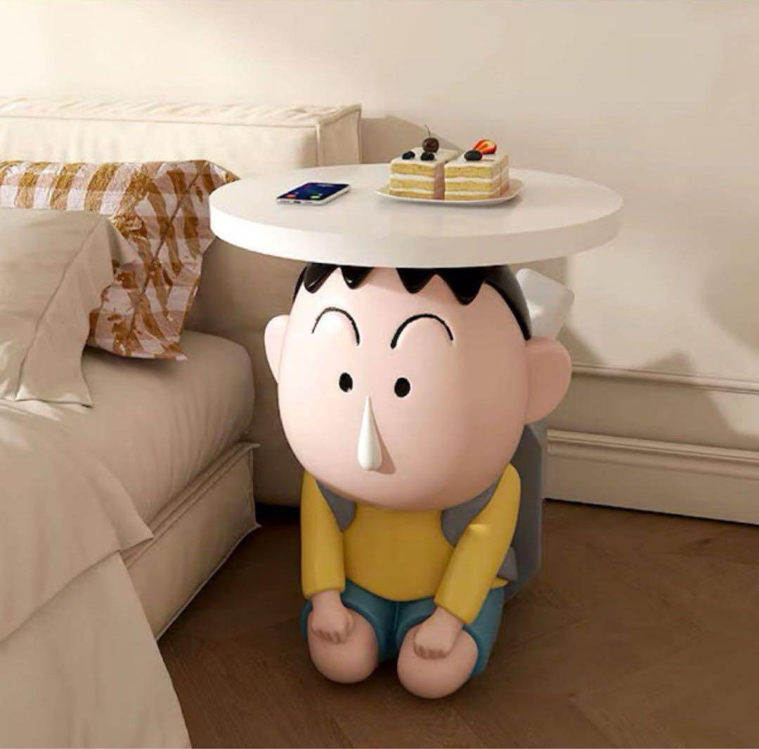 【SNS大人気】　クレヨンしんちゃん ボーちゃん サイドテーブル 机 家具