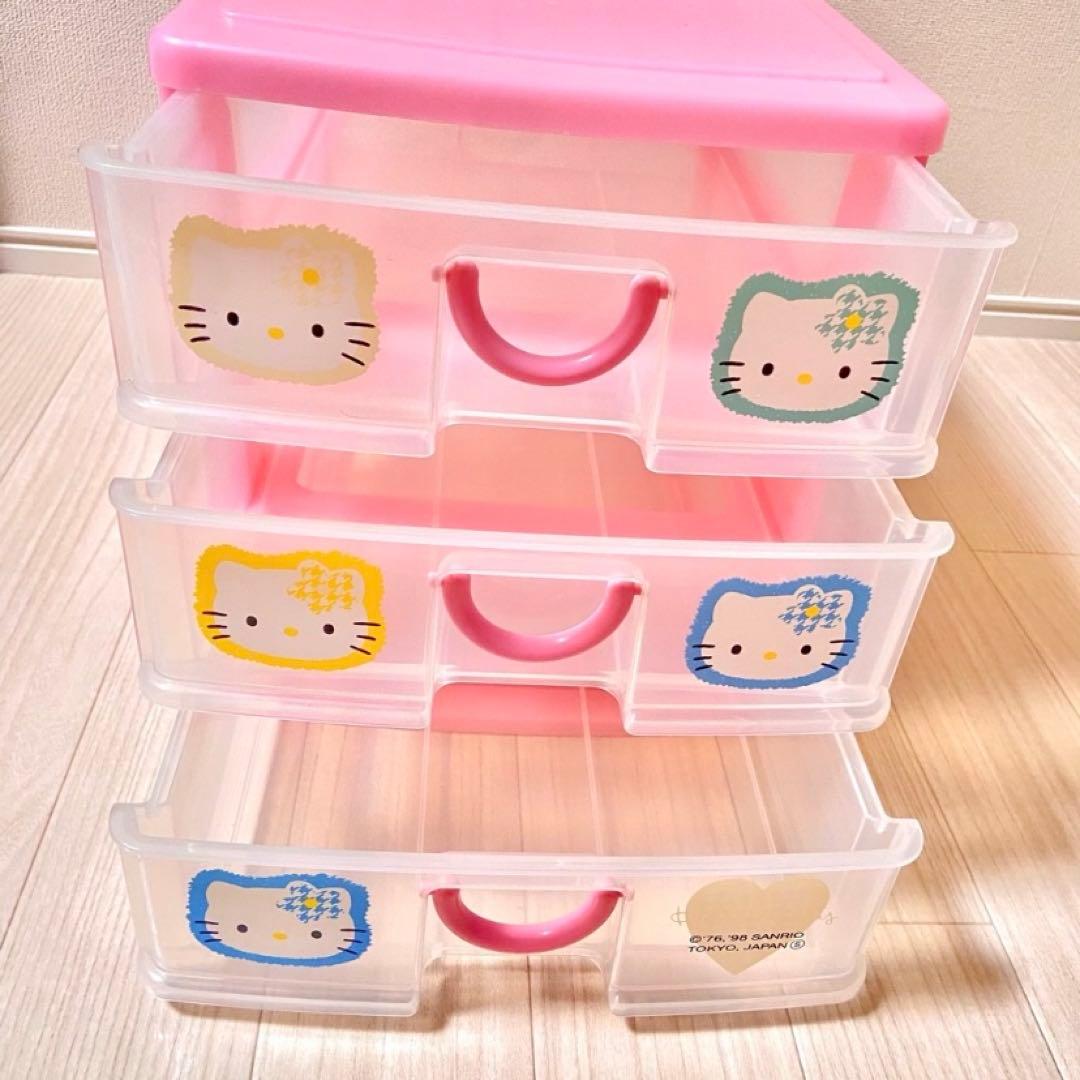 レア！当時物 サンリオ キティ カオハナ まとめ売り 千鳥柄 平成レトロ 旧ロゴ