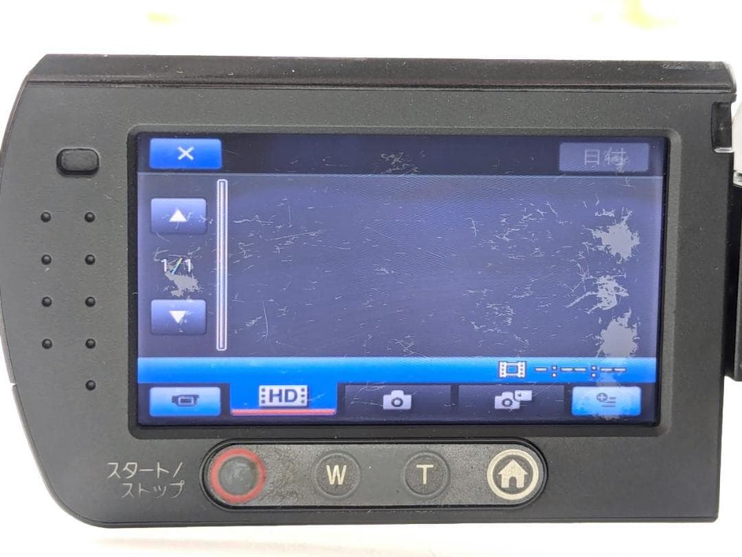 フルハイビジョン録画可能！SONY ビデオカメラ HDR-SR8