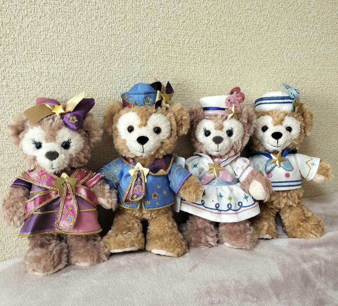 ディズニーシー限定 ポージープラッシー ダッフィーシェリーメイ