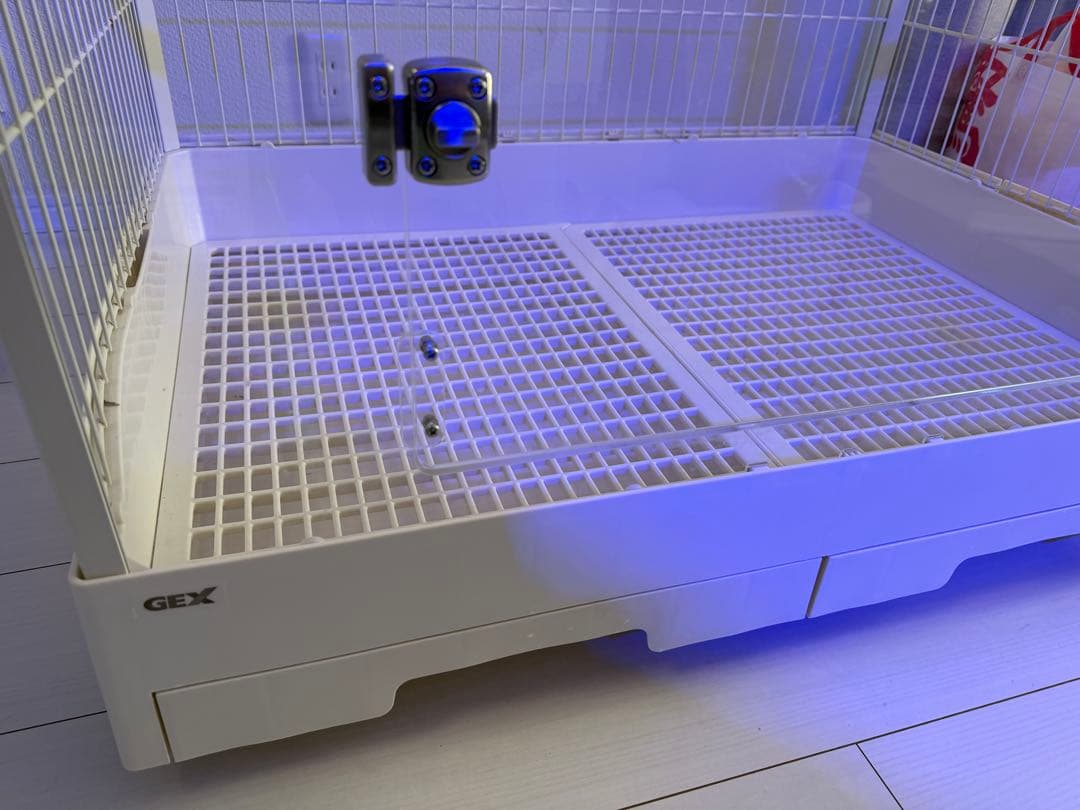 東京都取引　うさぎ飼育セット　クリアケージ80cm