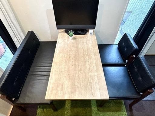 引き取り限定　大阪市　おしゃれダイニングチェア3点セット