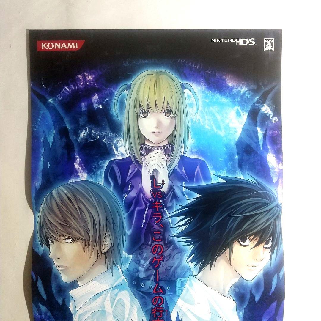 デスノート キラゲーム DS 短冊ポスター DEATH NOTE 未使用 非売品