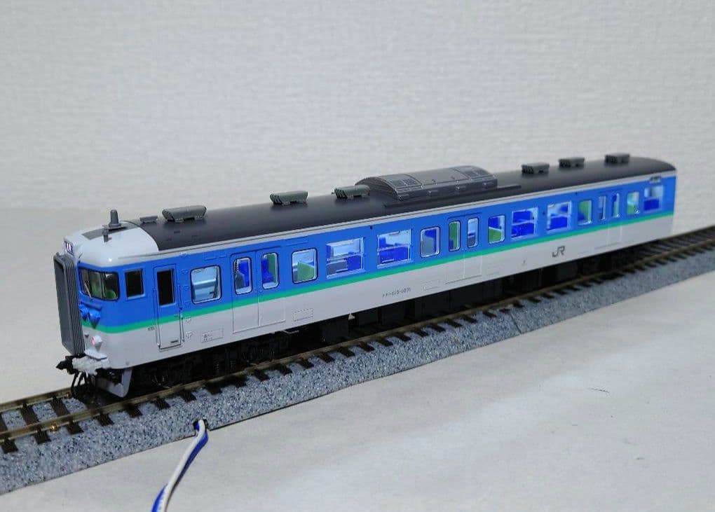 トミックスHO JR115系1000番代（長野色・N編成・リニューアル車）加工品