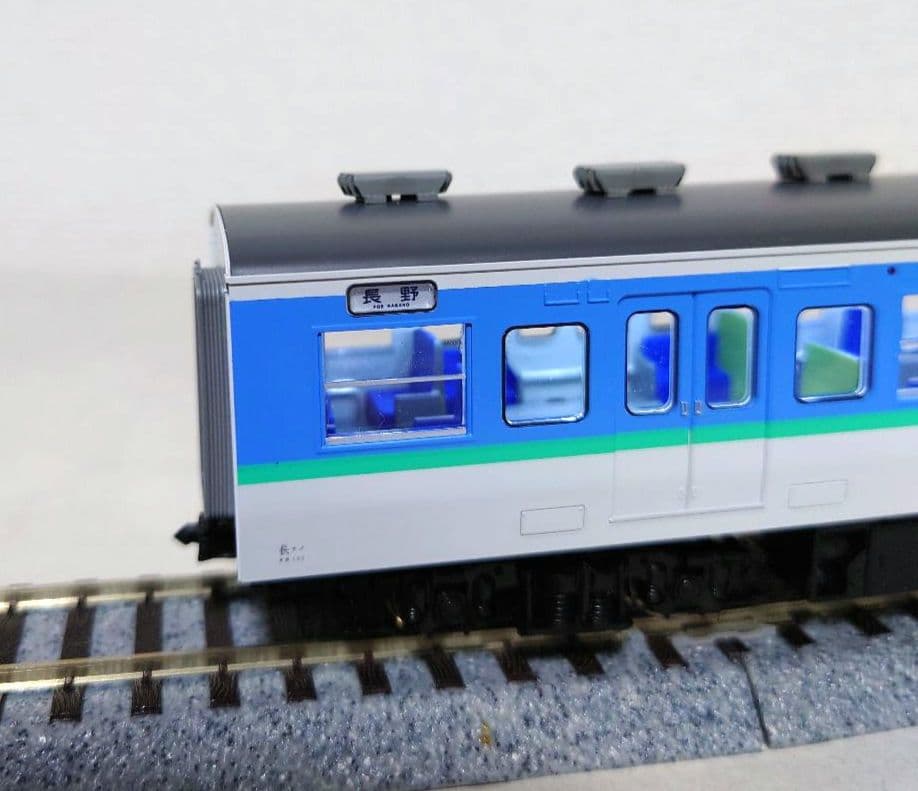 トミックスHO JR115系1000番代（長野色・N編成・リニューアル車）加工品