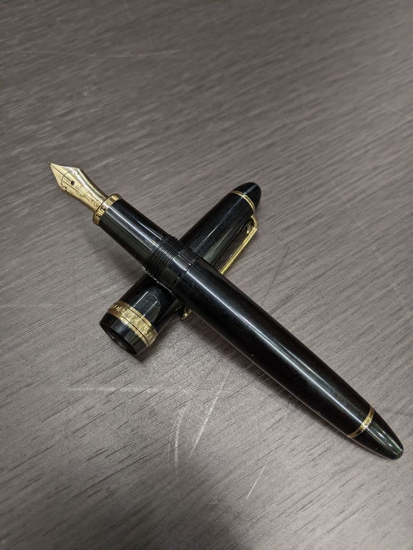 SAILOR セーラー 14K 金 ゴールド ペン先 黒 万年筆