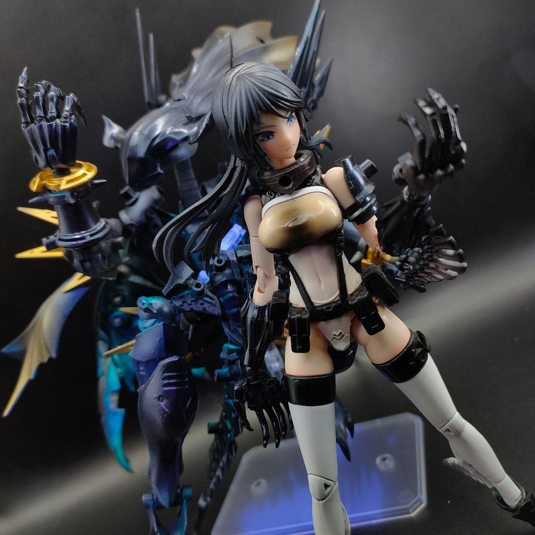 ブロッカーズ フィオーレ　ドラセナ＆ネビュラ　美少女プラモデル　【全塗装完成品】