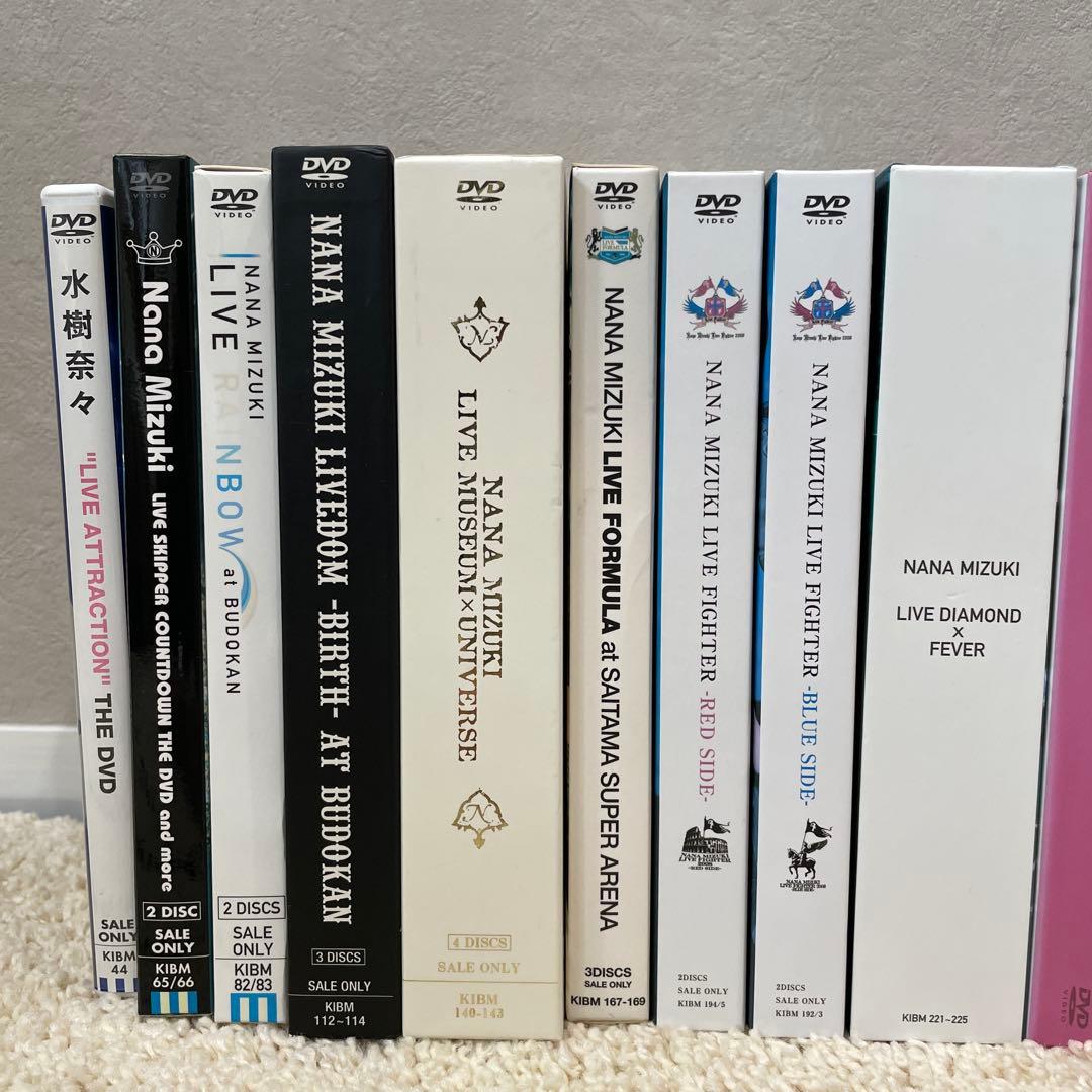 水樹奈々 ライブDVD 15巻 アルバム2枚シングル1枚　まとめ売り　おまけ付き