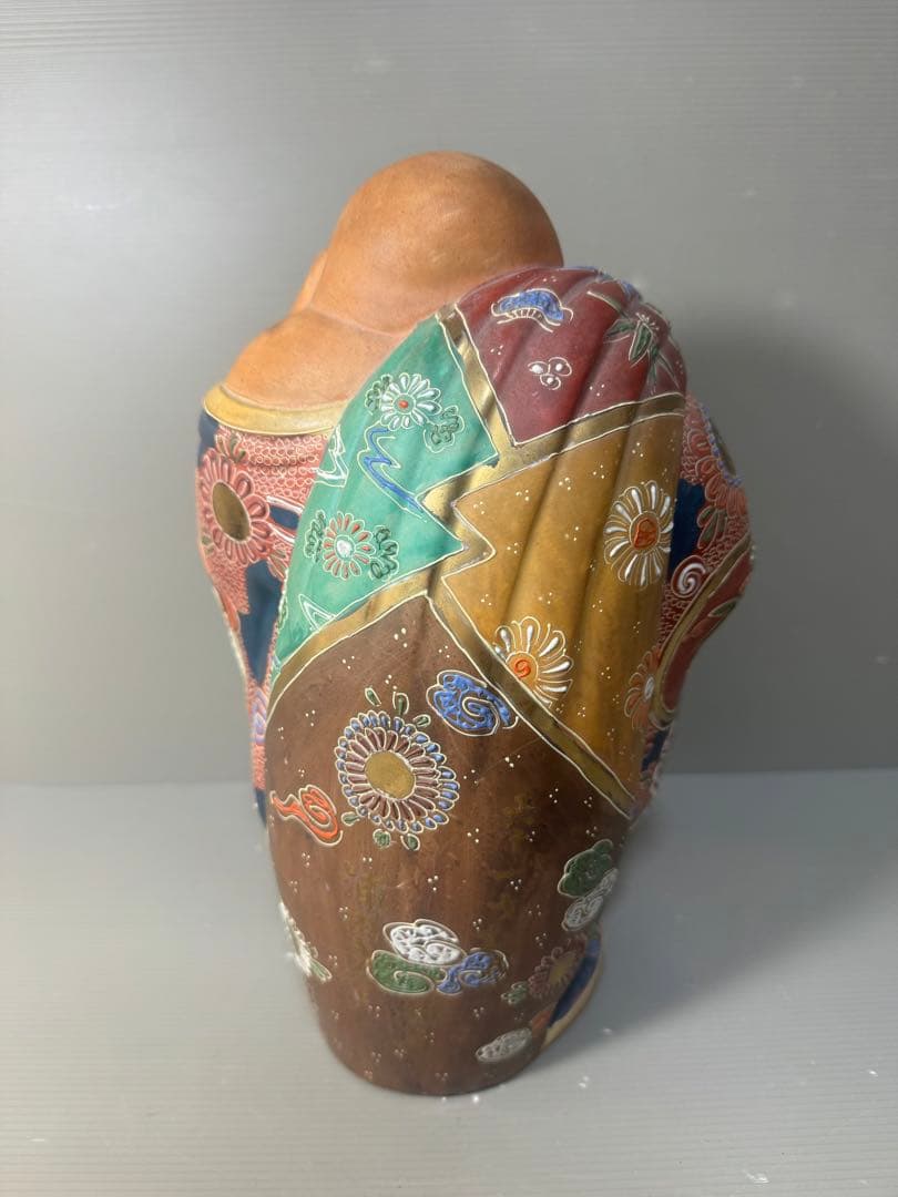 2489 九谷焼　布袋様　置物