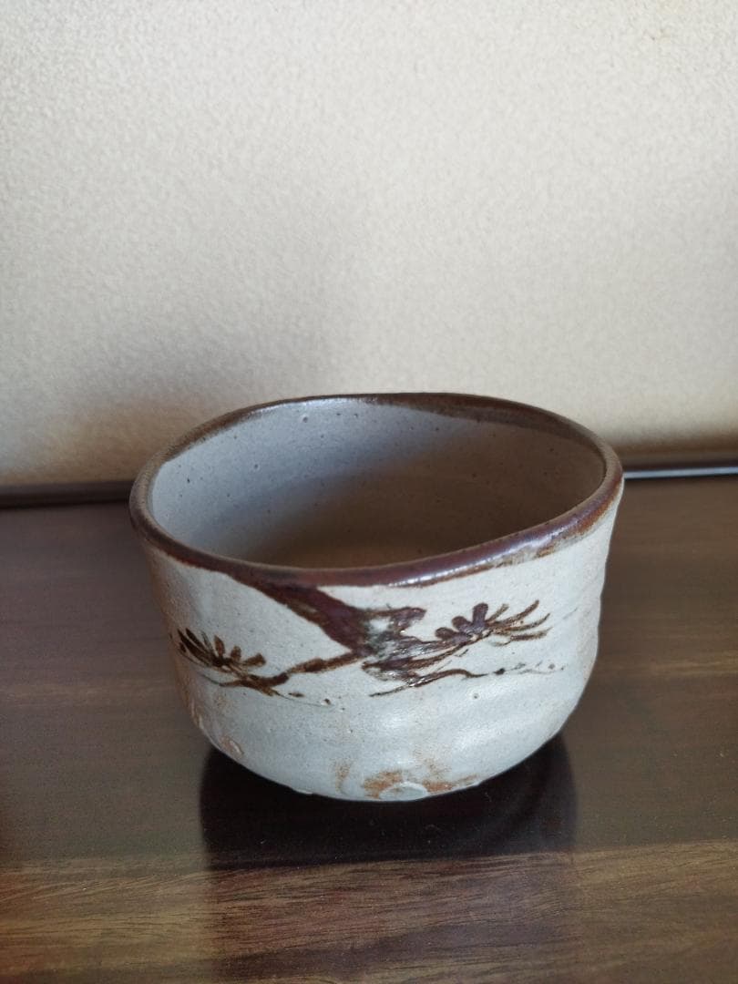 美濃唐津　茶碗　加藤芳右衛門