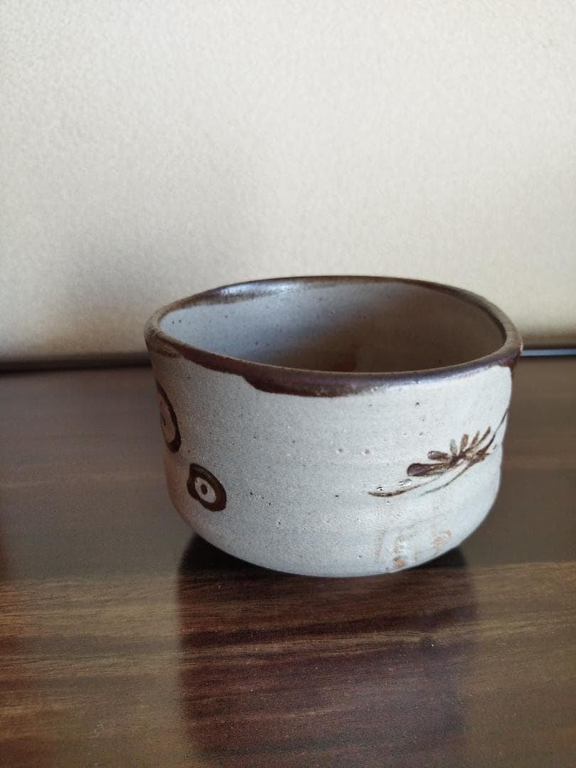 美濃唐津　茶碗　加藤芳右衛門