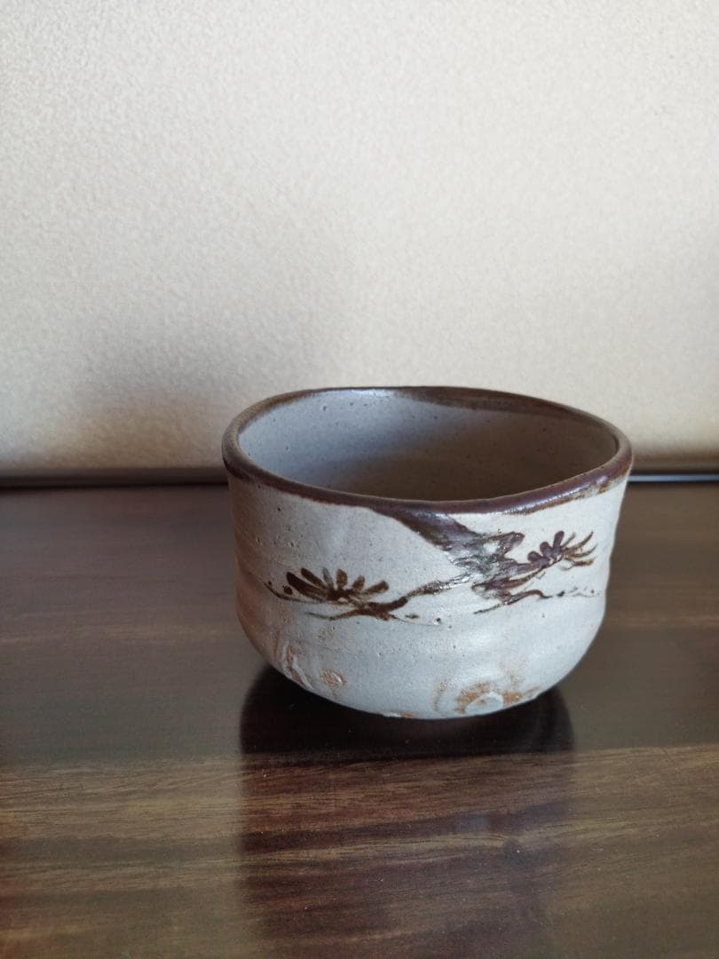 美濃唐津　茶碗　加藤芳右衛門