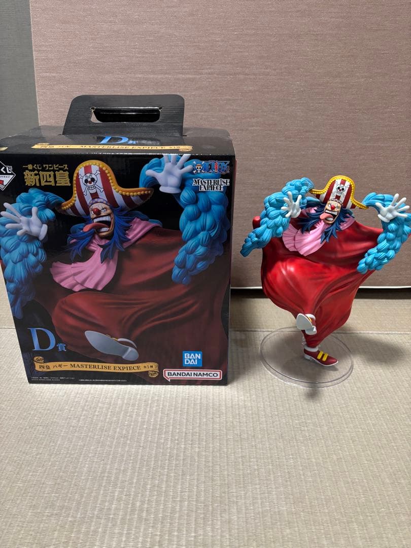 一番くじ　MASTERLISE 新四皇　シャンクス & ティーチ&バギー　3体