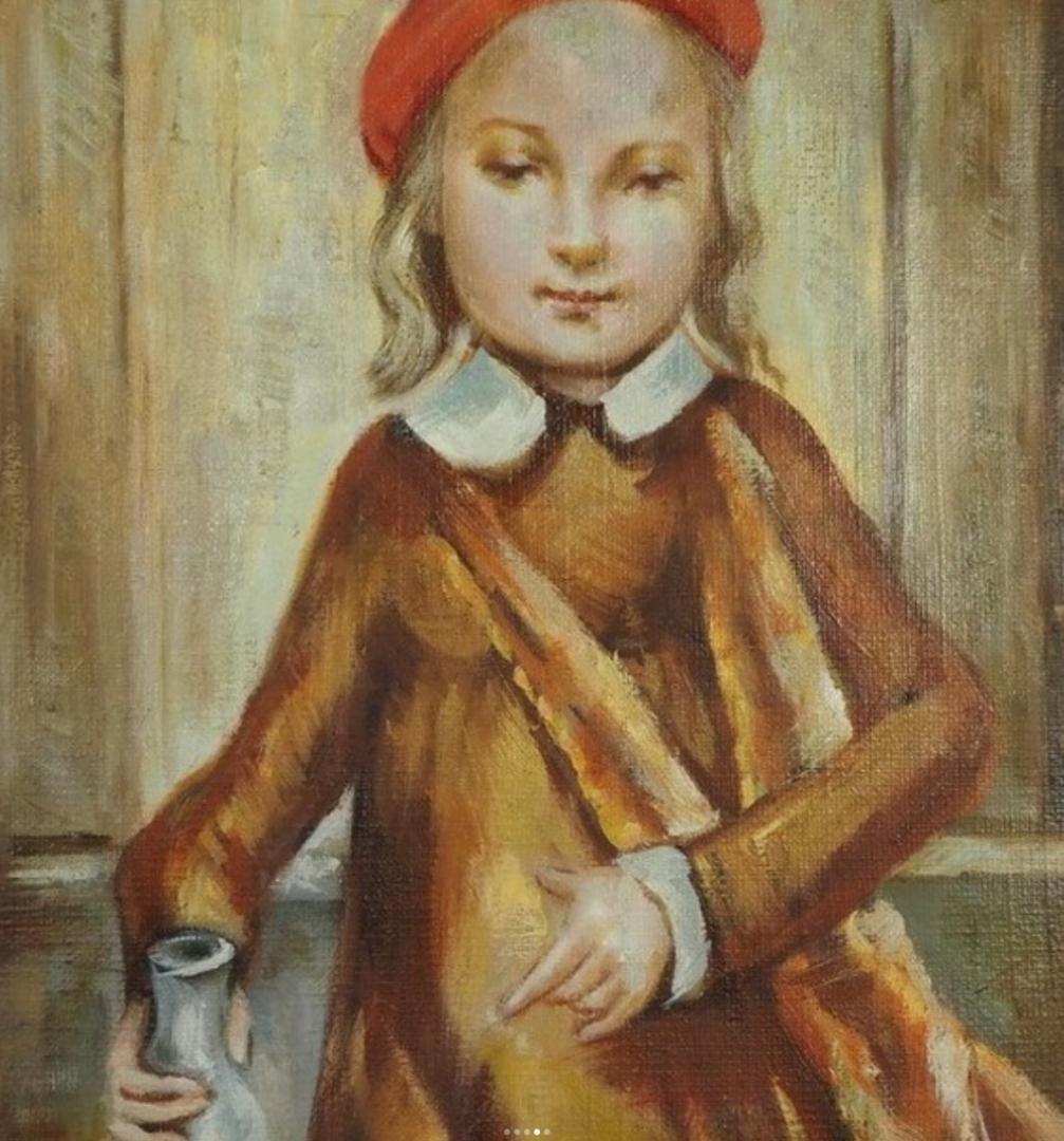 藤田嗣治　ー　少女