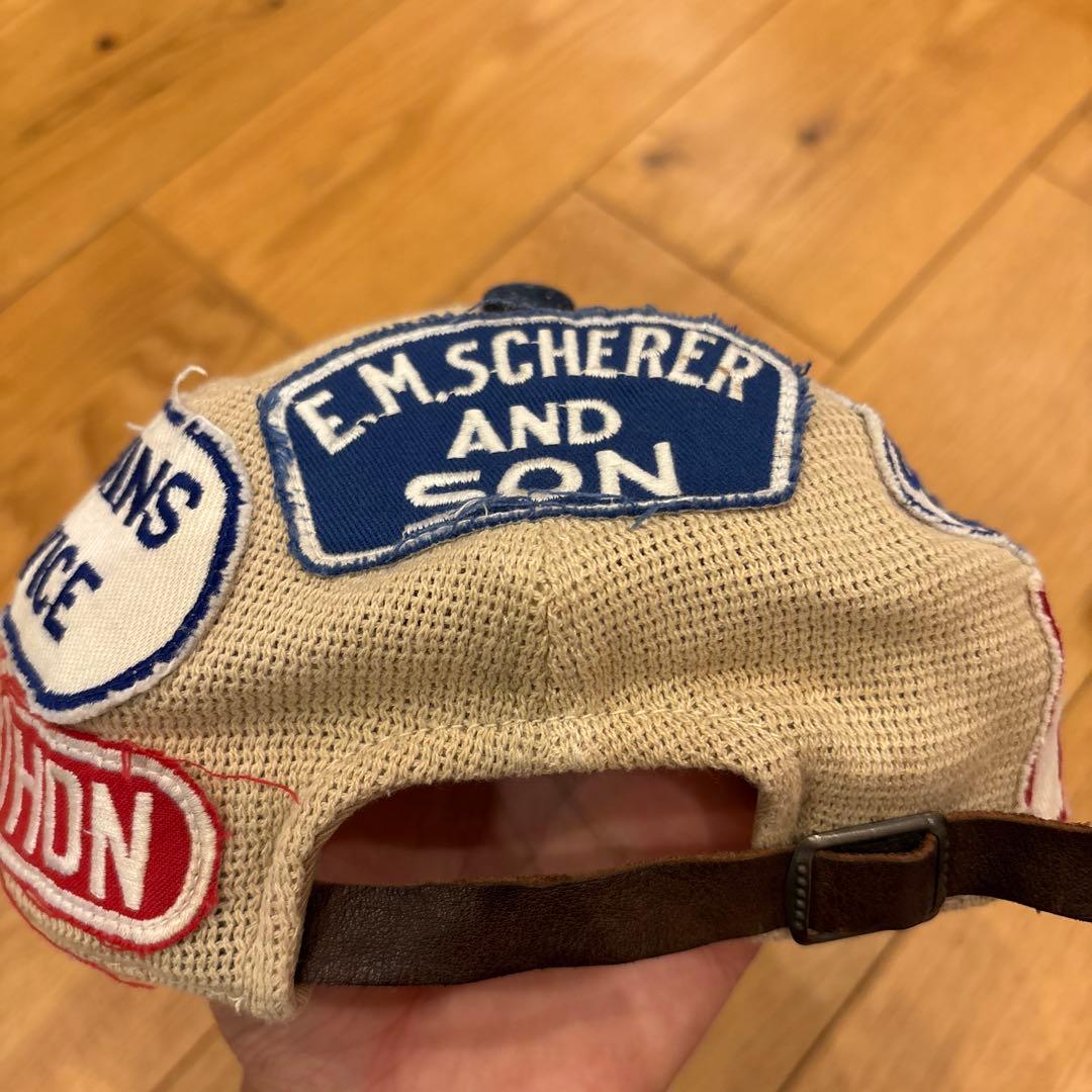 デニムダンガリー　帽子　小沢