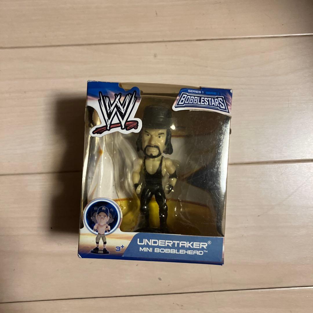 WWE WWF ボブルヘッド　フィギュア　ハルクホーガン　他計5体　オマケカード