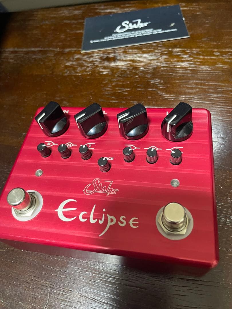 動作確認済　Suhr Eclipse サー エクリプス ギター　箱、カードあり