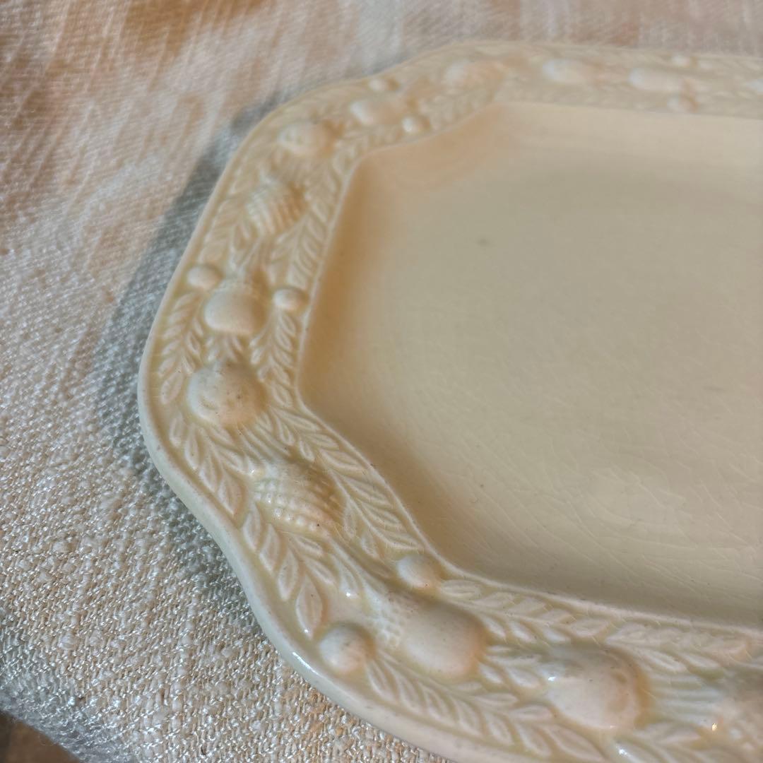 アダムスロイヤルアイボリー 英国 プレート