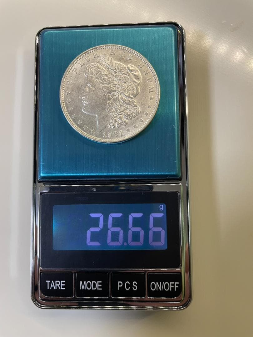 1921年　アメリカ　モルガン・ダラー 銀貨