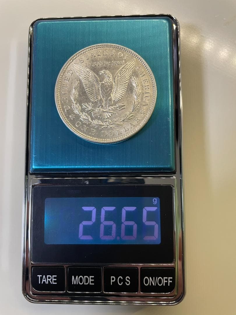 1921年　アメリカ　モルガン・ダラー 銀貨