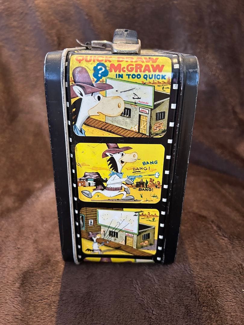 ヴィンテージ 1961年 ヨギベアと仲間たちのメタルランチボックス