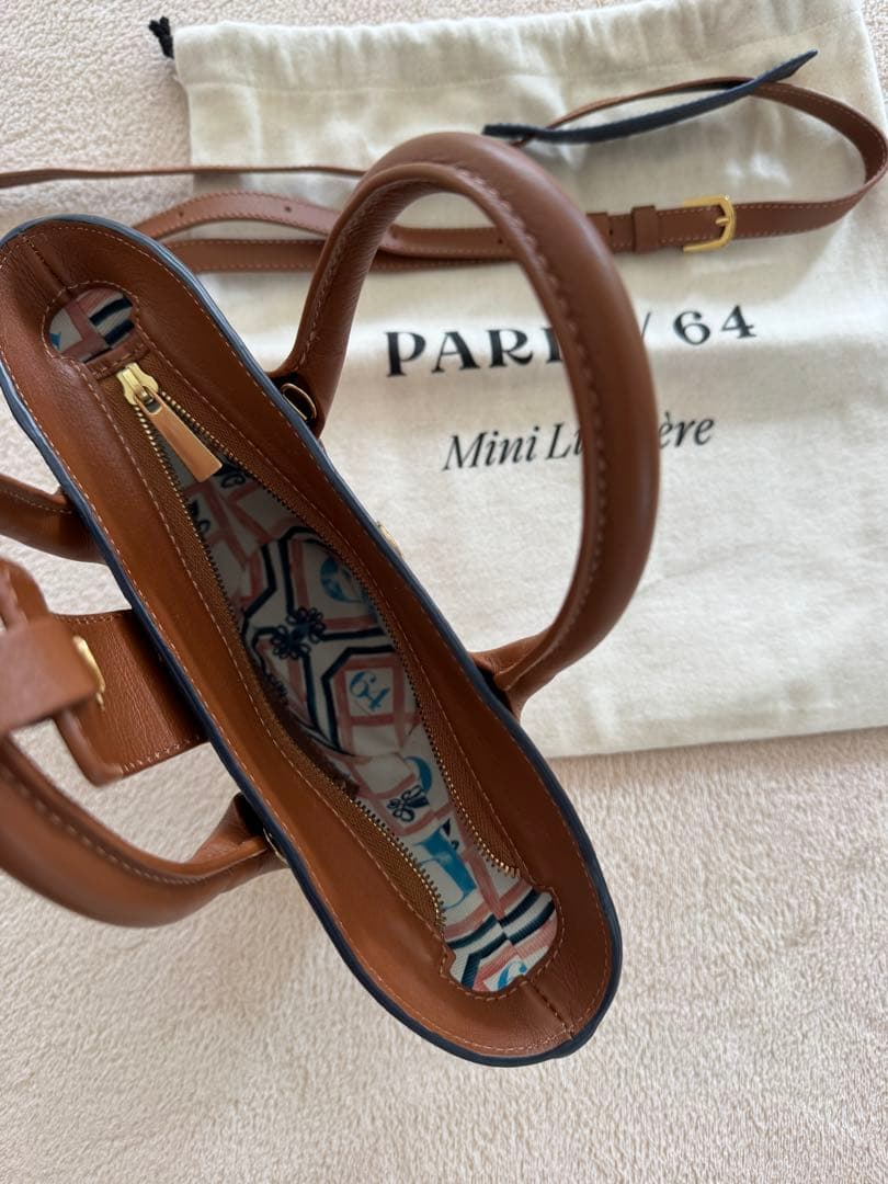 Paris64 Mini Lumière Caramel ショルダーバッグ