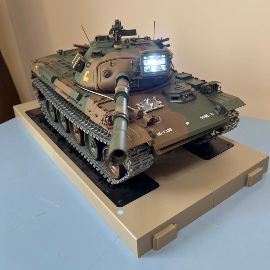 74式戦車 大型模型 リモコン付き