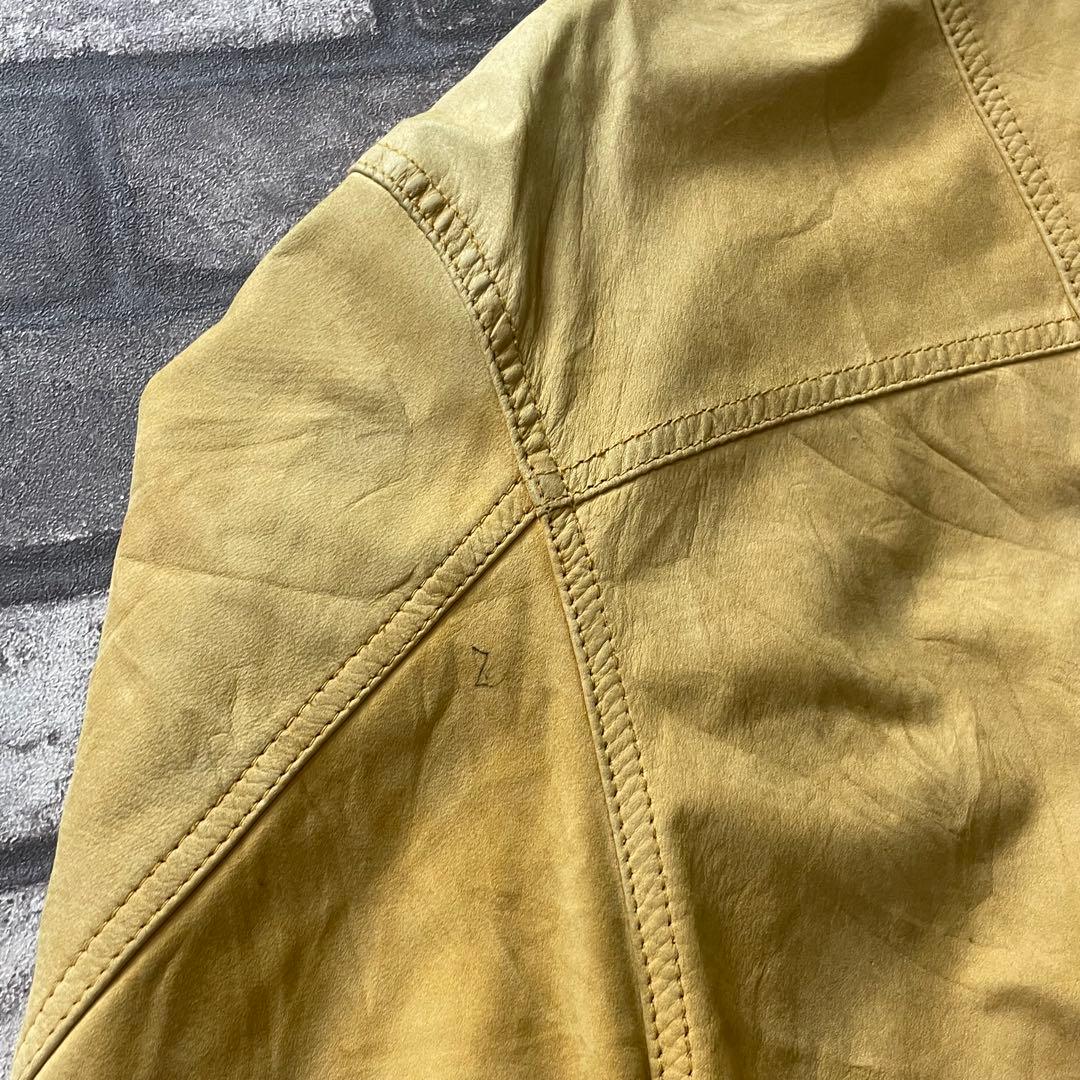 ジャケット・アウター 80's vintage leather swing top blouson