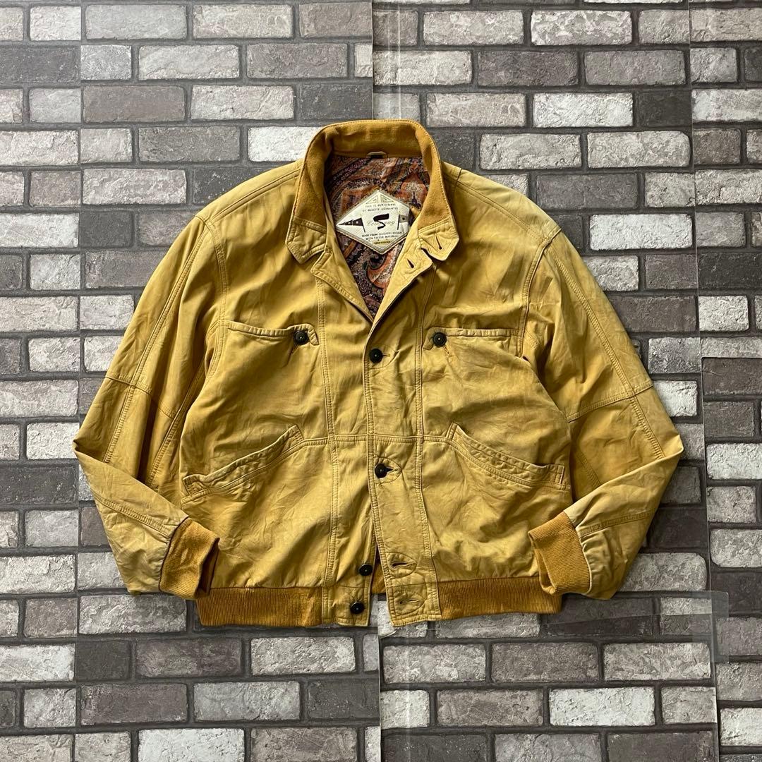 ジャケット・アウター 80's vintage leather swing top blouson