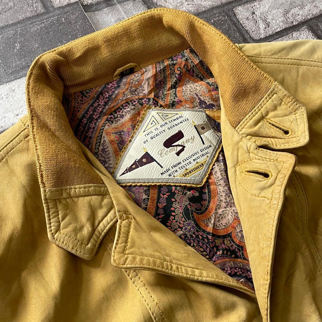 ジャケット・アウター 80's vintage leather swing top blouson