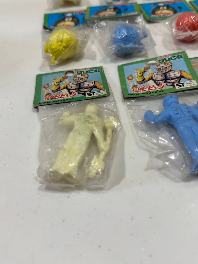 セイカ　消しゴム　超神ビビューン　レトロ　当時物　おもちゃ　石森プロ　戦隊モノ