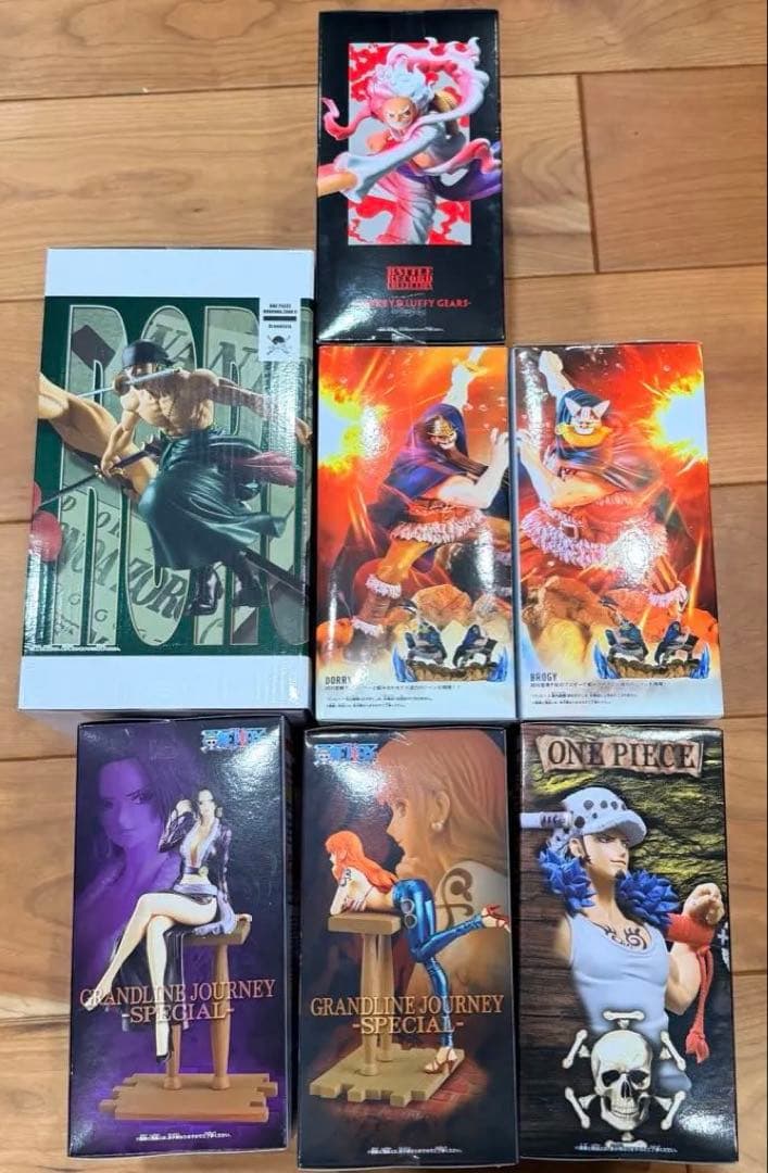 ワンピース フィギュアセット Grandista ルフィ ゾロ ナミ セット