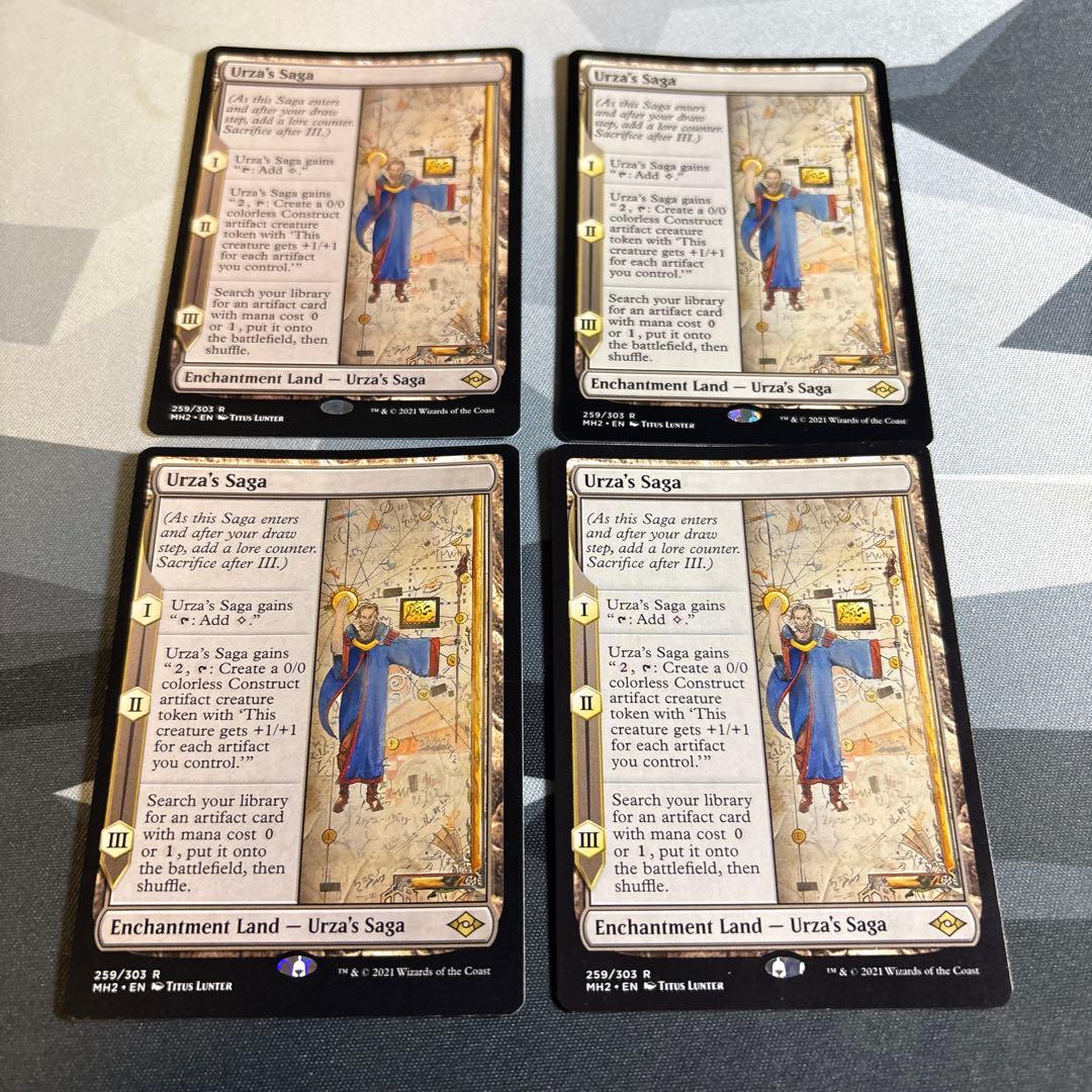 ウルザの物語　英語 ４枚　mtg