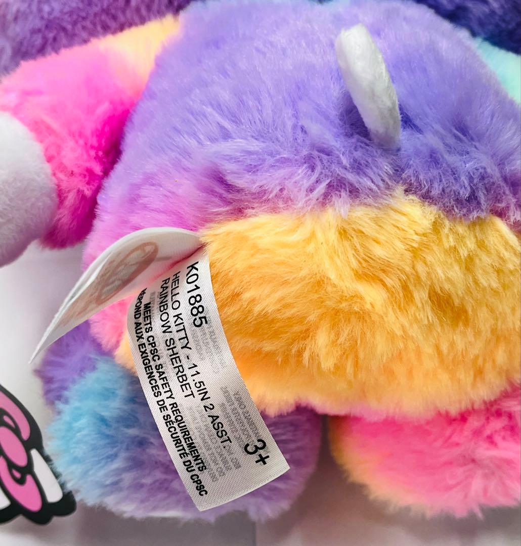 ハローキティ レインボーシャーベット 11.5インチ 30cm 日本未発売