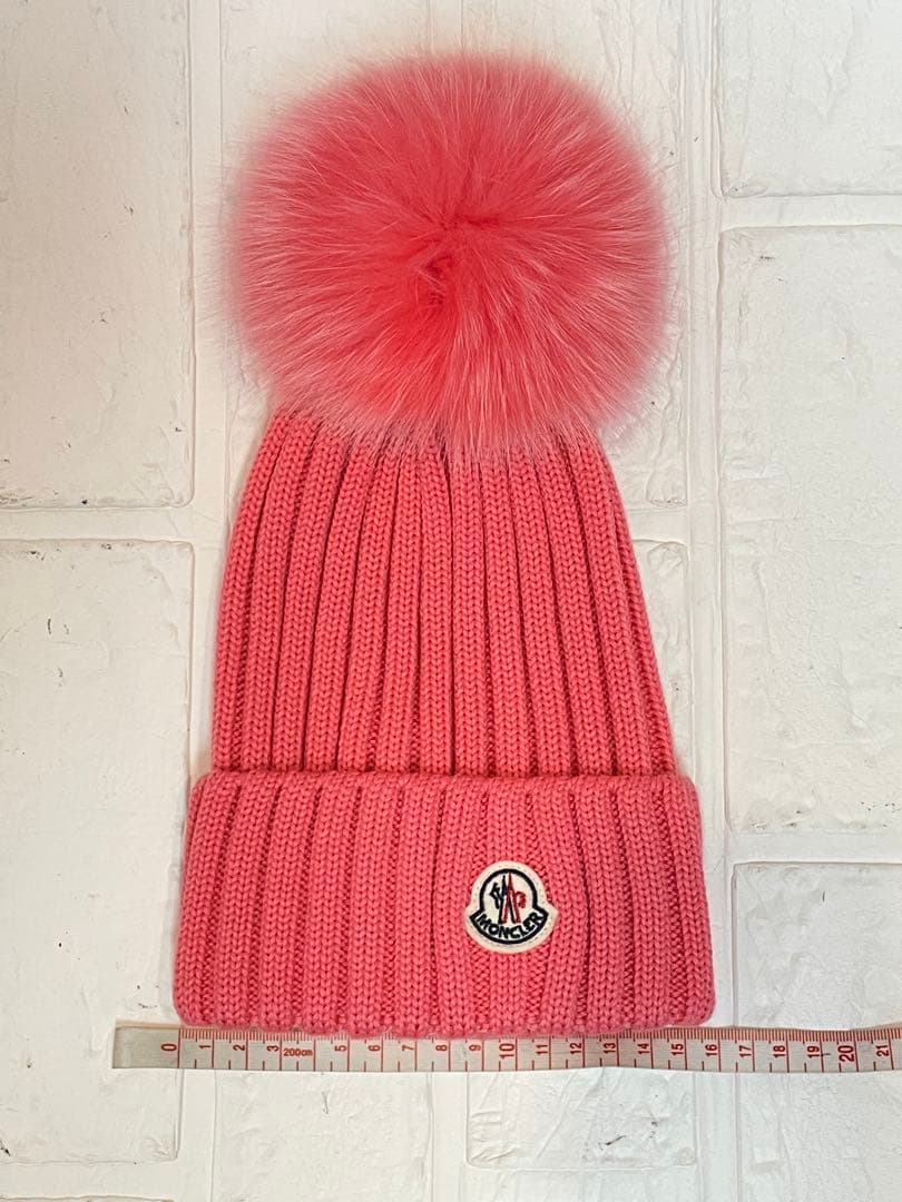 【美品】MONCLERモンクレール　ニット帽　❤︎