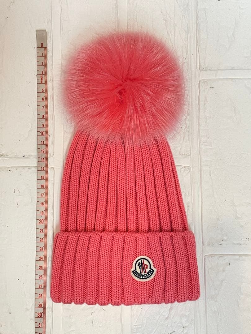 【美品】MONCLERモンクレール　ニット帽　❤︎