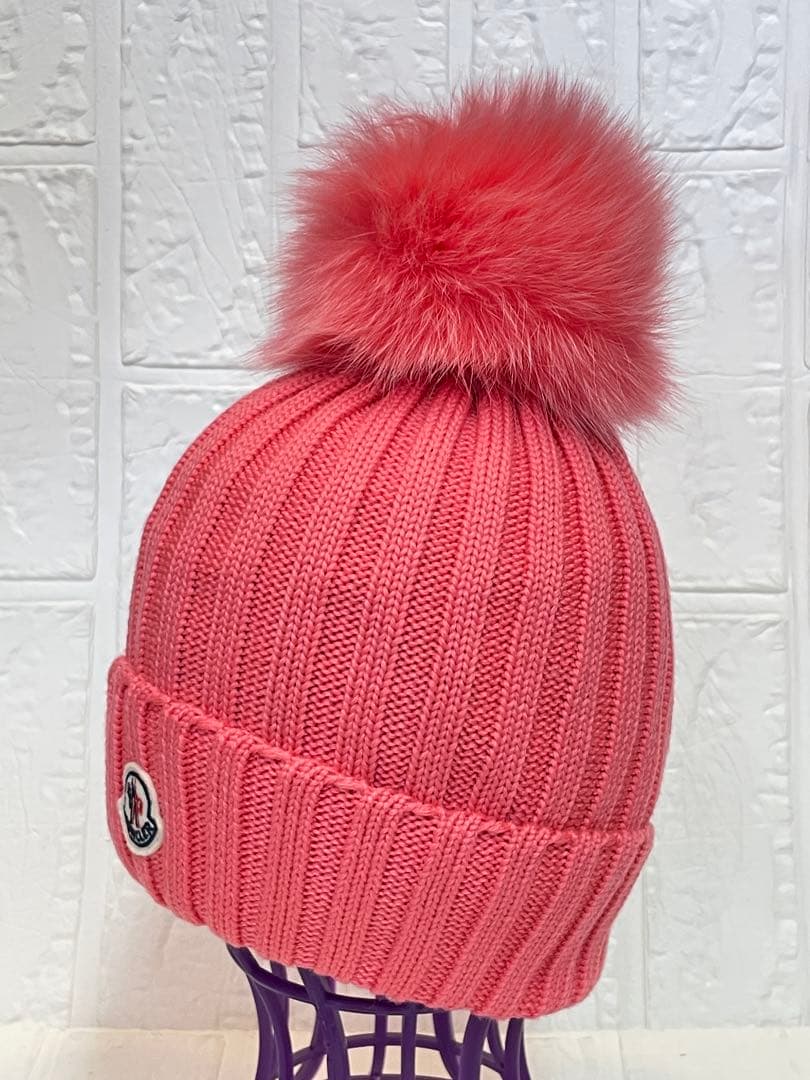 【美品】MONCLERモンクレール　ニット帽　❤︎