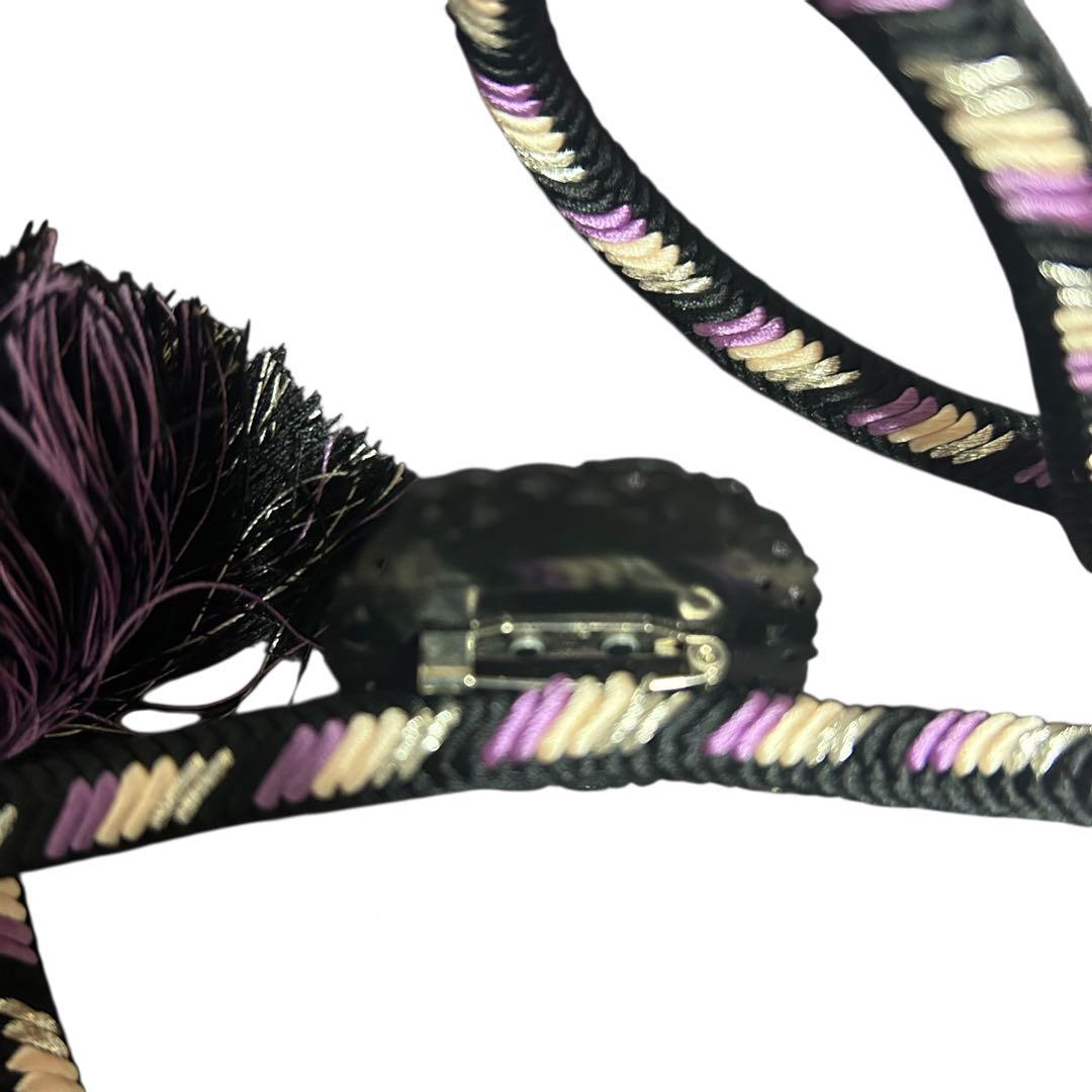 正絹　振袖　フルセット　６点　モダン　成人式　個性的　トール　裄丈長め