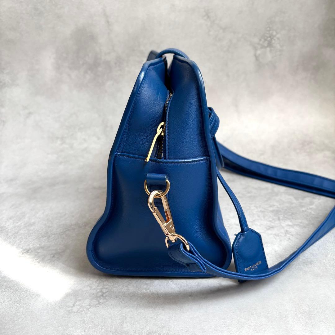 美品 SAINT LAURENT PARIS カバス 2way ハンドバッグ