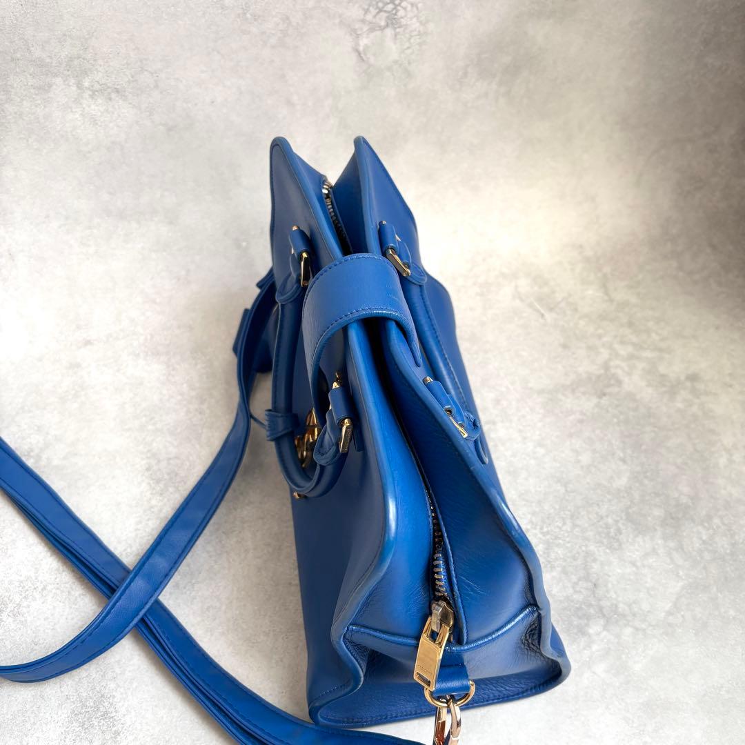 美品 SAINT LAURENT PARIS カバス 2way ハンドバッグ