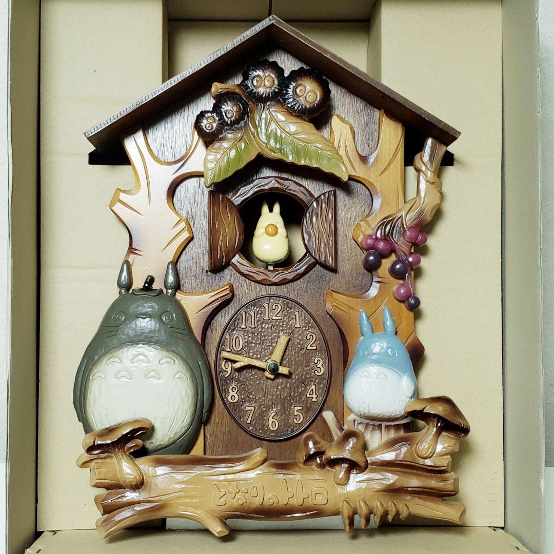 店舗展示品 となりのトトロ M806 RYTHEM 掛時計②