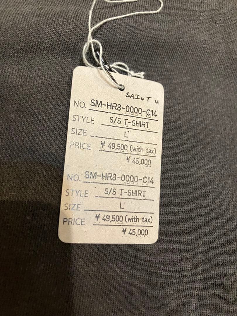 美品セントマイケル2PAC Tシャツ ブラック