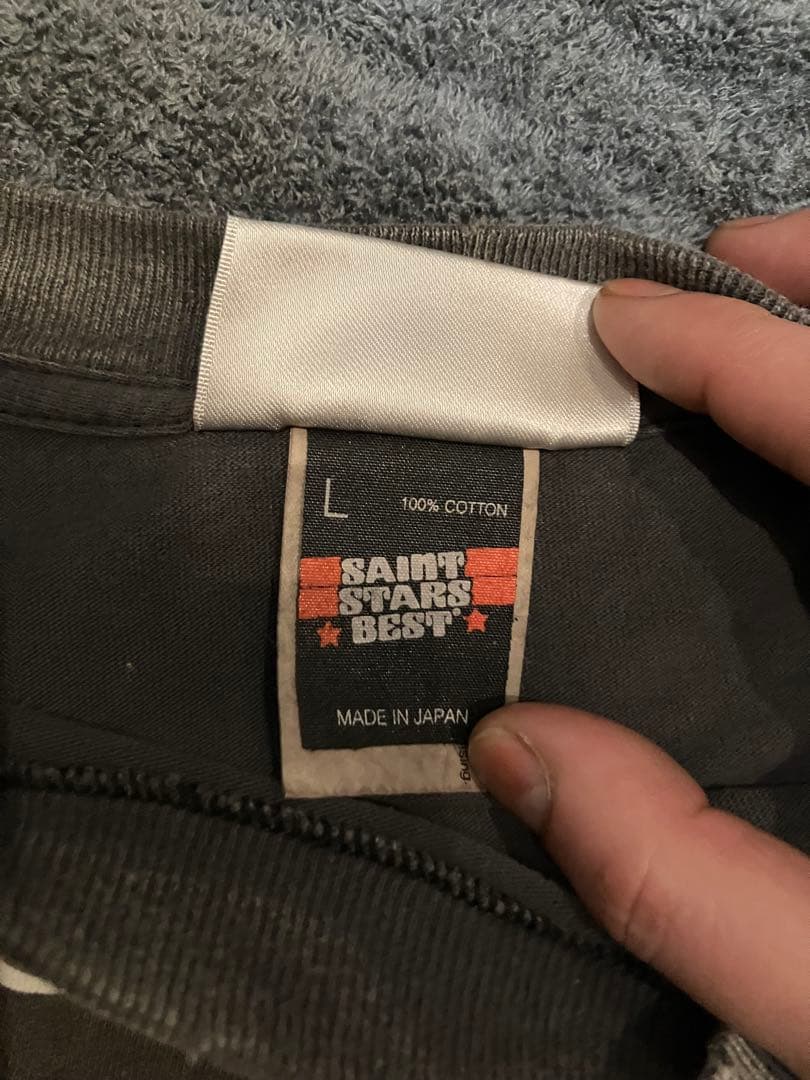 美品セントマイケル2PAC Tシャツ ブラック