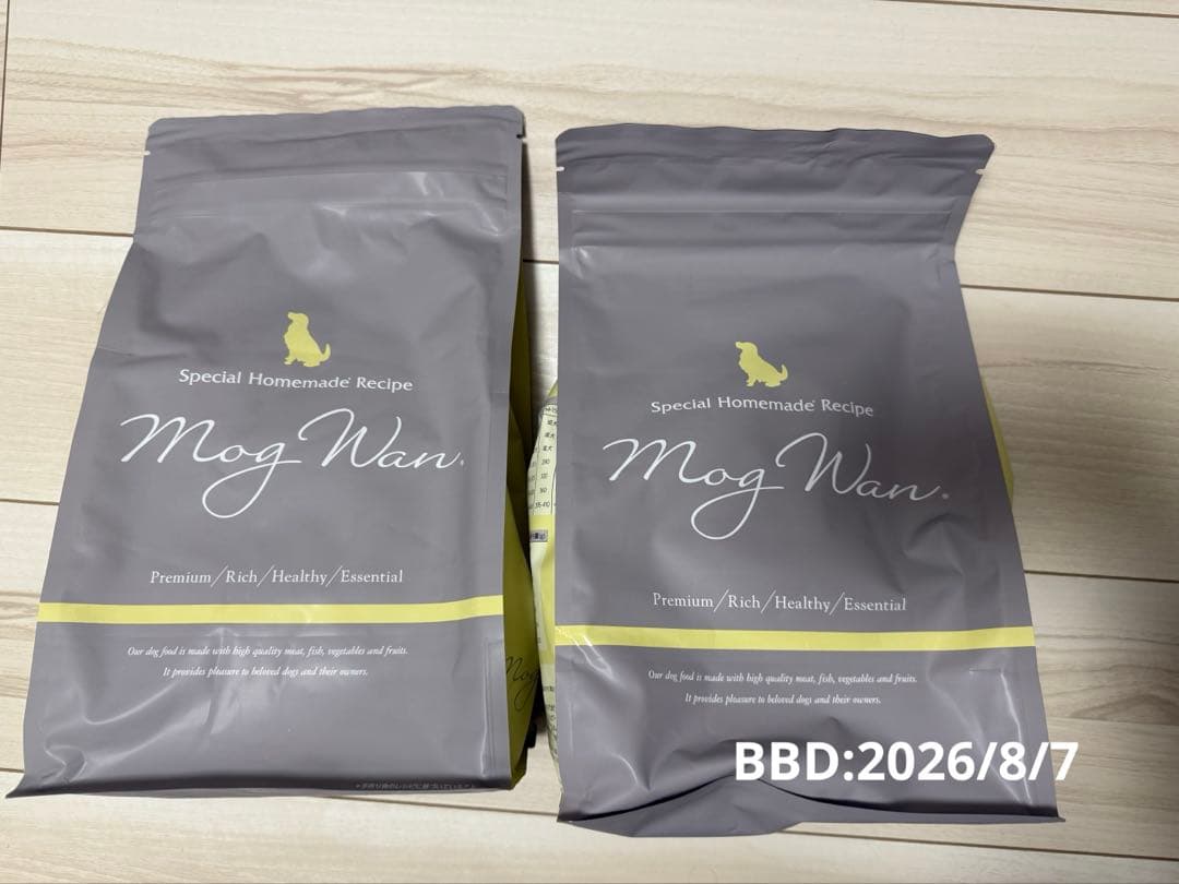 【新品未使用品】ドッグフード　モグワン　1.8kg×2袋