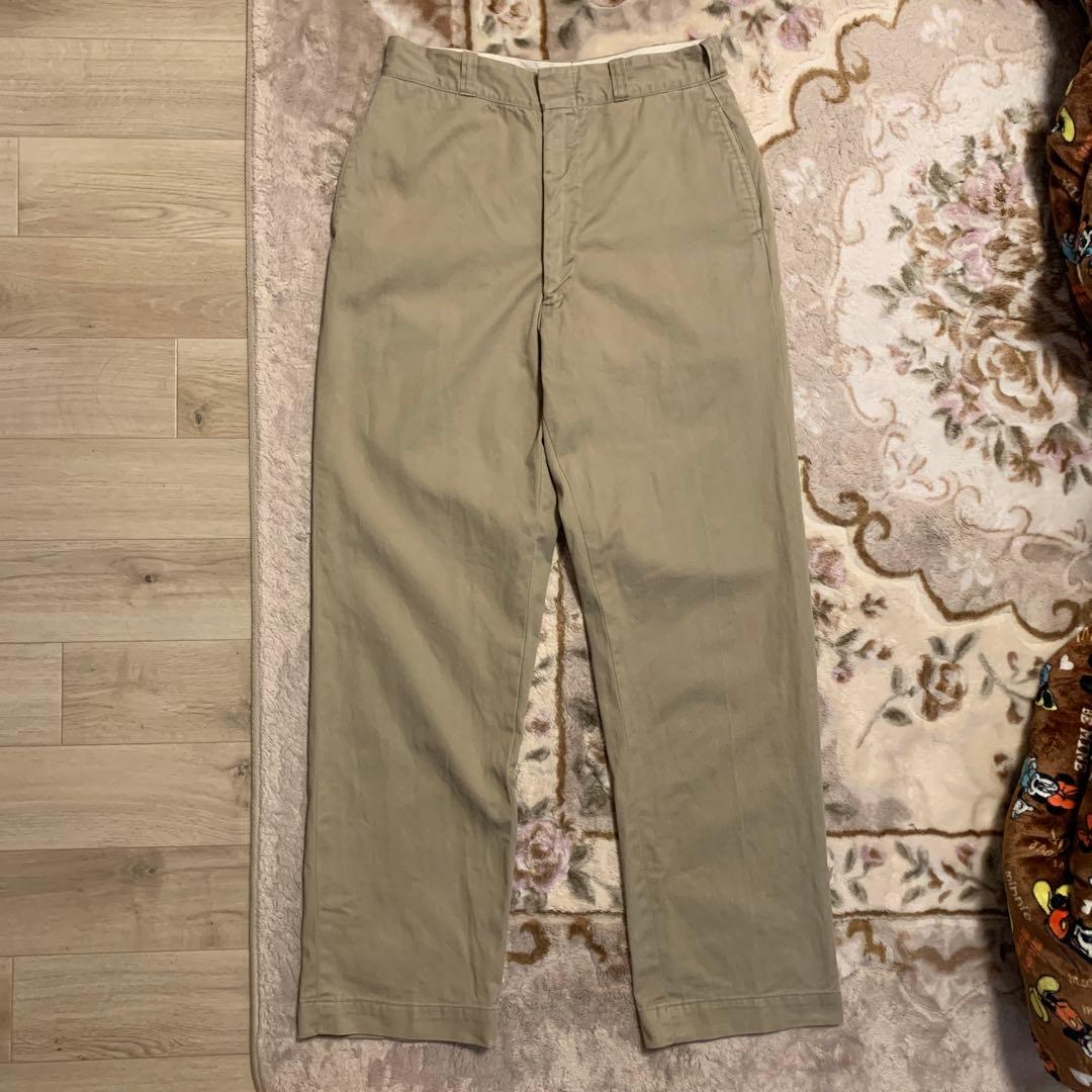 60s 70s US.ARMY トラウザー　チノパン ヴィンテージ　32×33