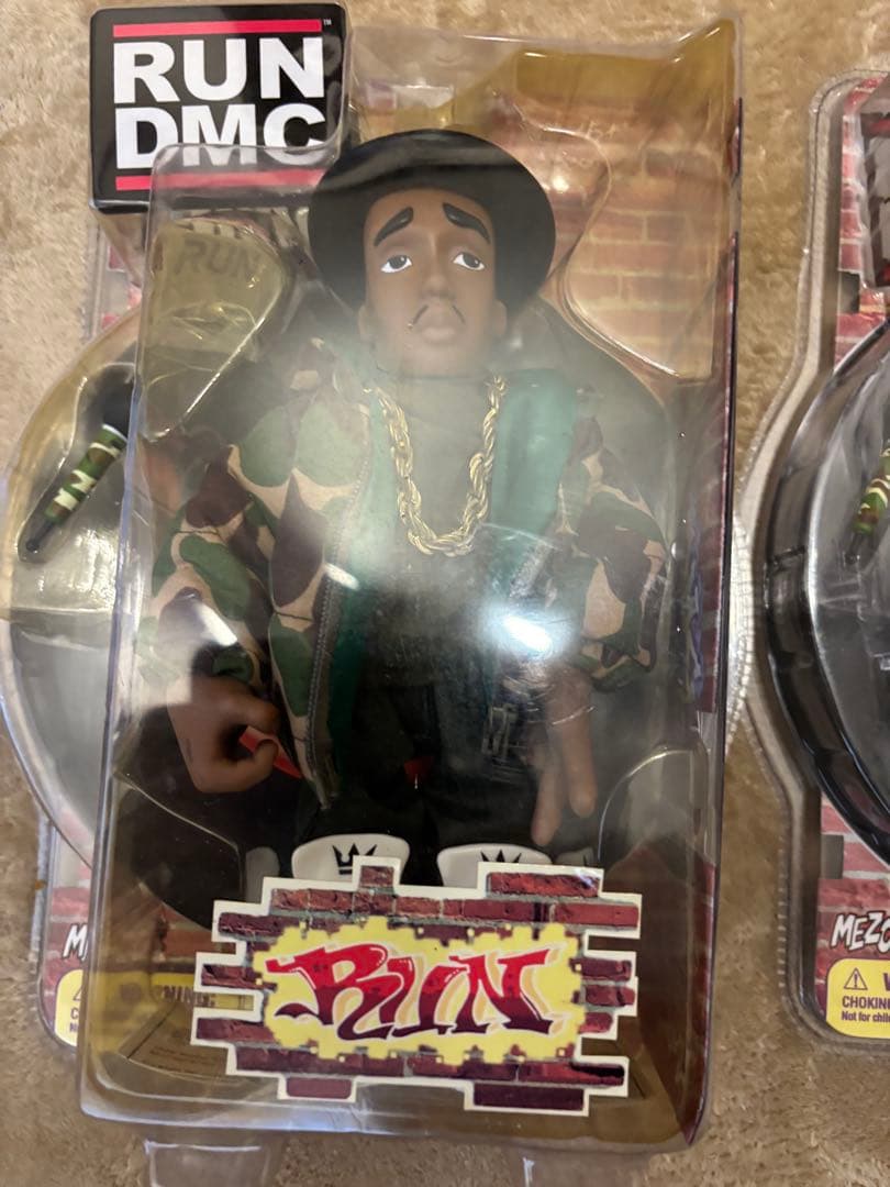 RUN DMC アクションフィギュア 3体セット