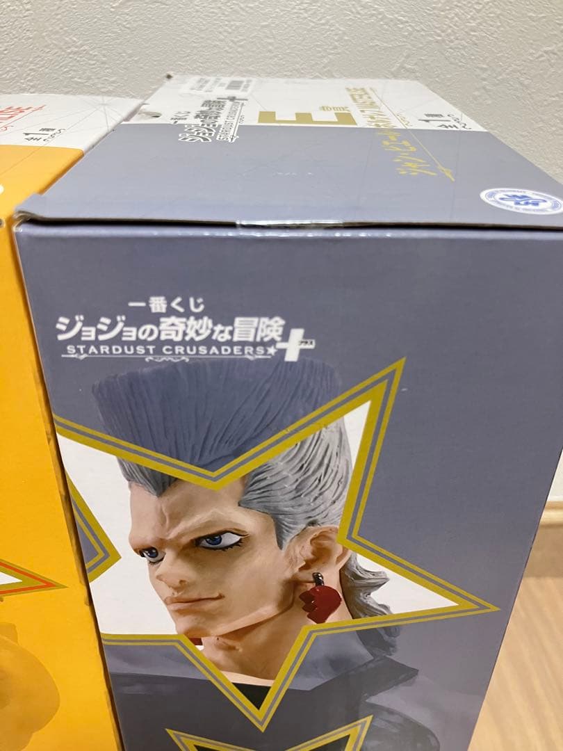 一番くじ ジョジョの奇妙な冒険 ポルナレフ　DIO ディオ　フィギュア　下位賞付